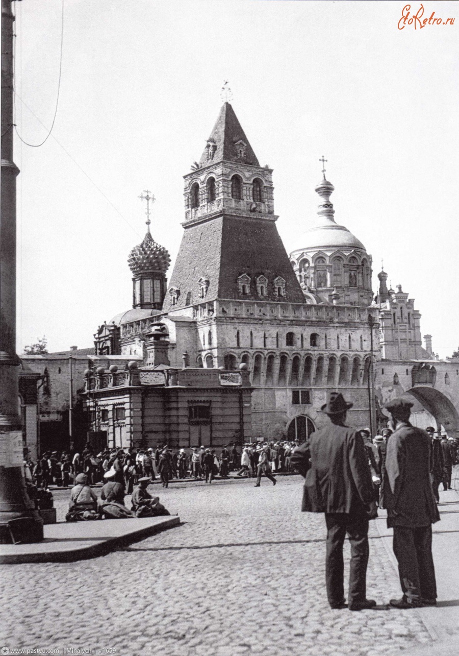 Москва - Владимирская башня Китай-города 1911—1917, Россия, Москва,