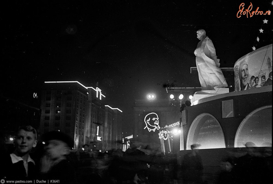 Москва - Манежная площадь 1949, Россия, Москва,
