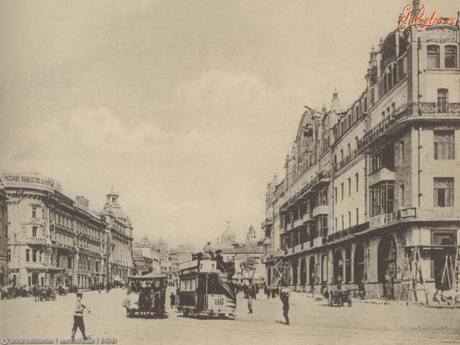 Москва - Театральный проезд 1900—1905, Россия, Москва