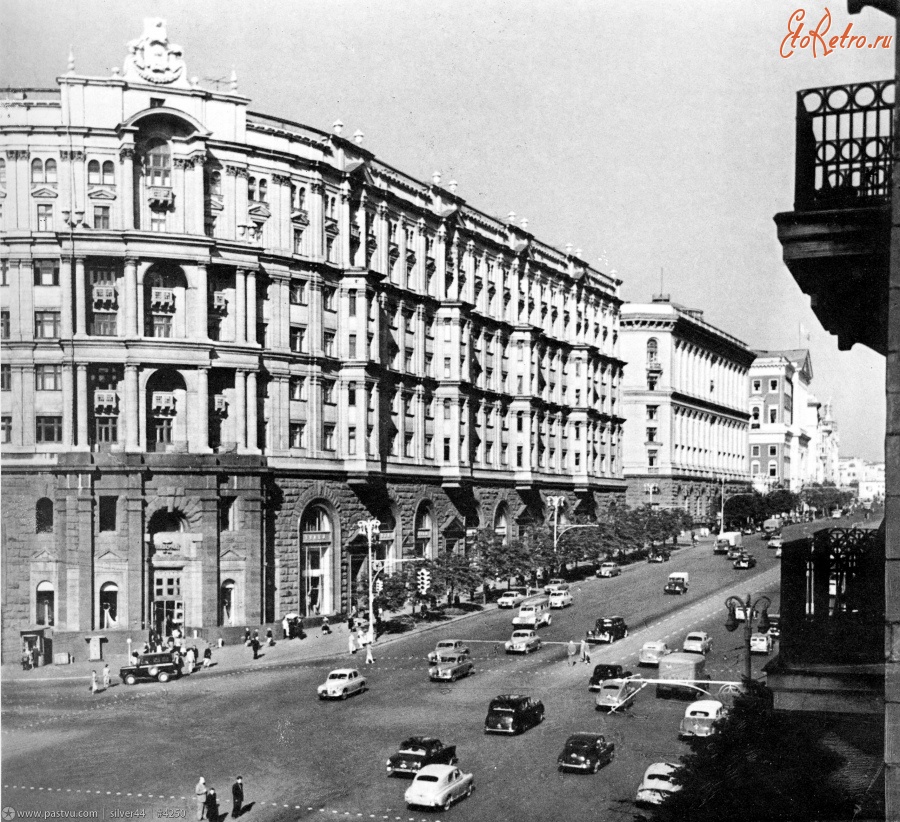 Москва - Улица Горького 1956—1957, Россия, Москва,