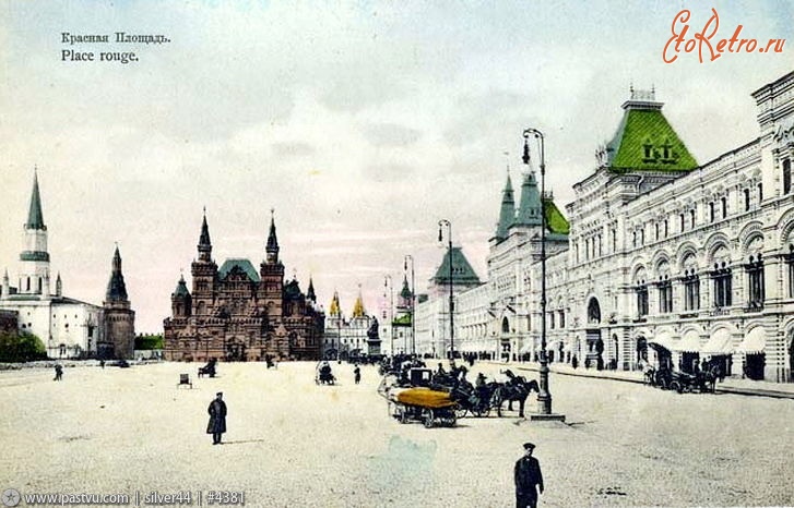 Москва - Красная площадь 1895—1900, Россия, Москва,