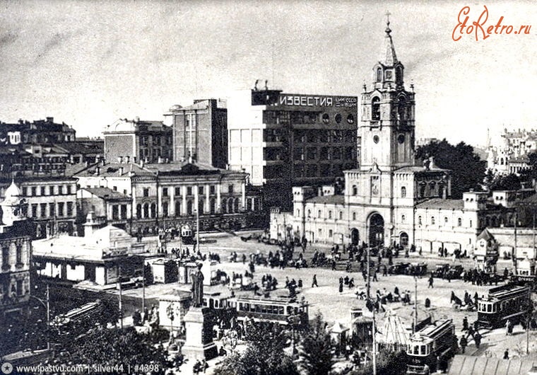 Москва - Страстная площадь 1927—1930, Россия, Москва,