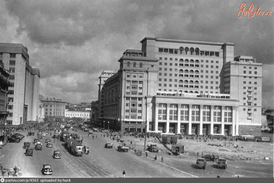 Москва - Гостиница «Москва» 1938, Россия, Москва,