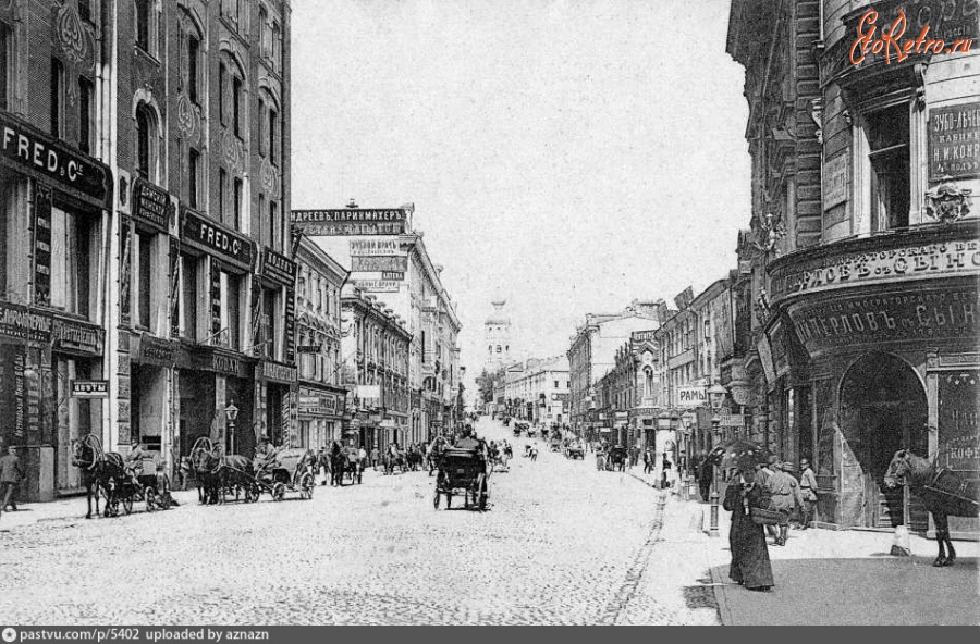 Москва - Улица Петровка 1900—1909, Россия, Москва,
