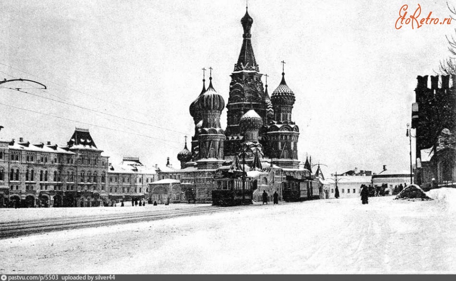 Москва - Красная площадь 1909—1917, Россия, Москва,