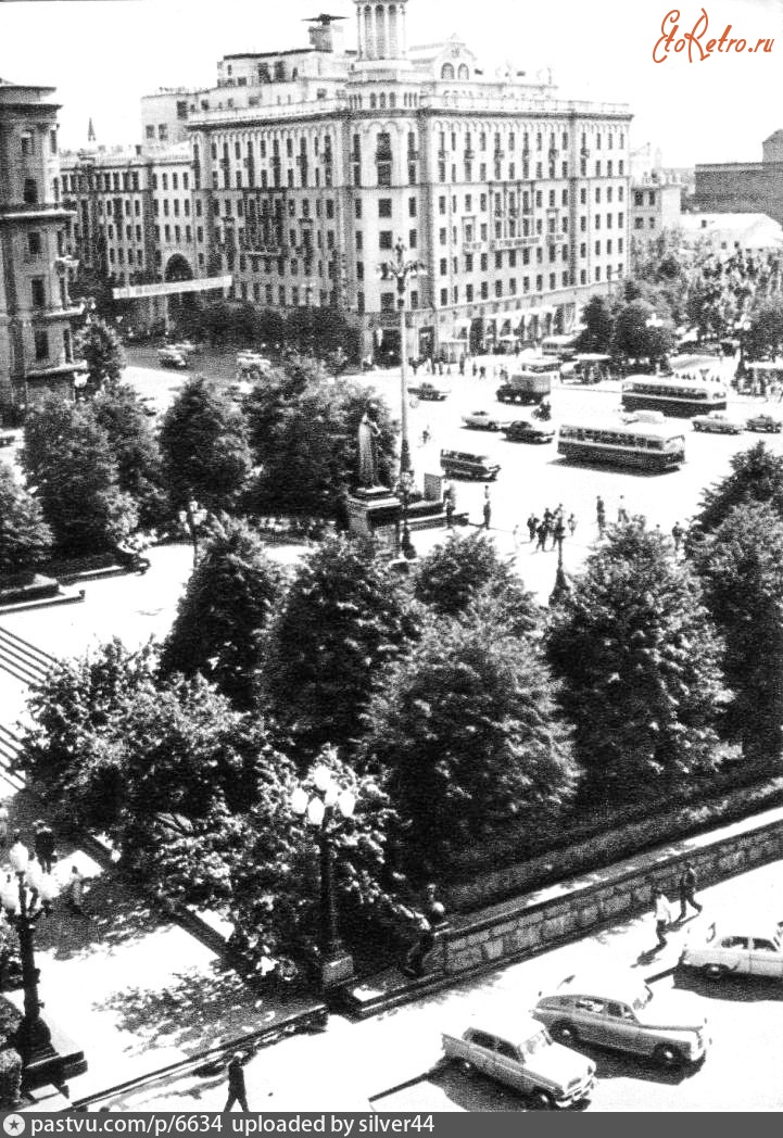 Москва - Пушкинская площадь 1963, Россия, Москва,