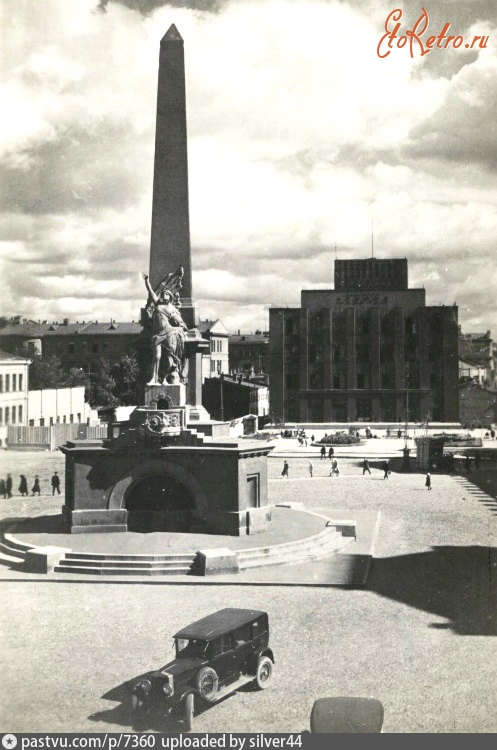 Москва - Советская площадь. Обелиск Свободы 1930—1935, Россия, Москва,