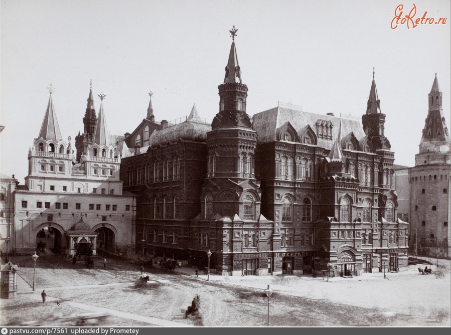 Москва - Исторический музей 1890—1896, Россия, Москва,