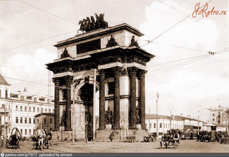Москва - Триумфальная арка 1910—1917, Россия, Москва,
