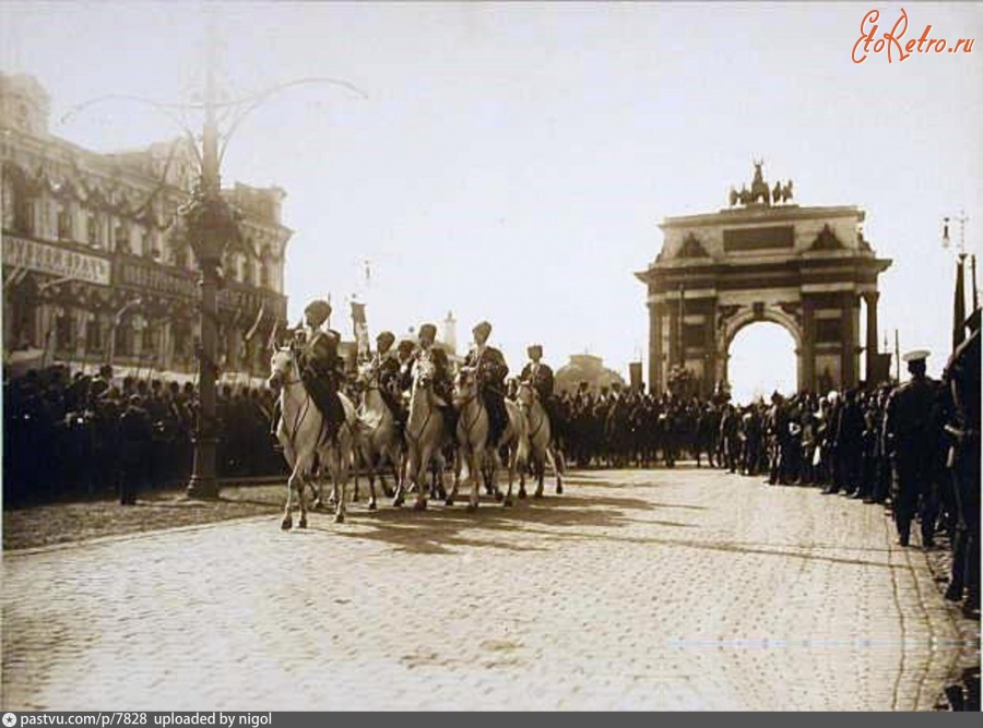 Москва - Триумфальная арка 1913, Россия, Москва,