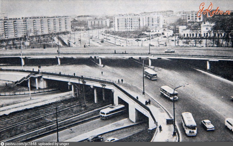 Москва - Савёловская эстакада 1966—1967, Россия, Москва,