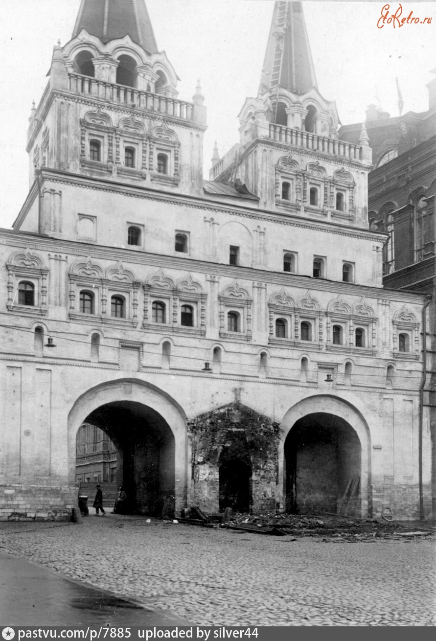 Москва - Воскресенские ворота 1929, Россия, Москва,