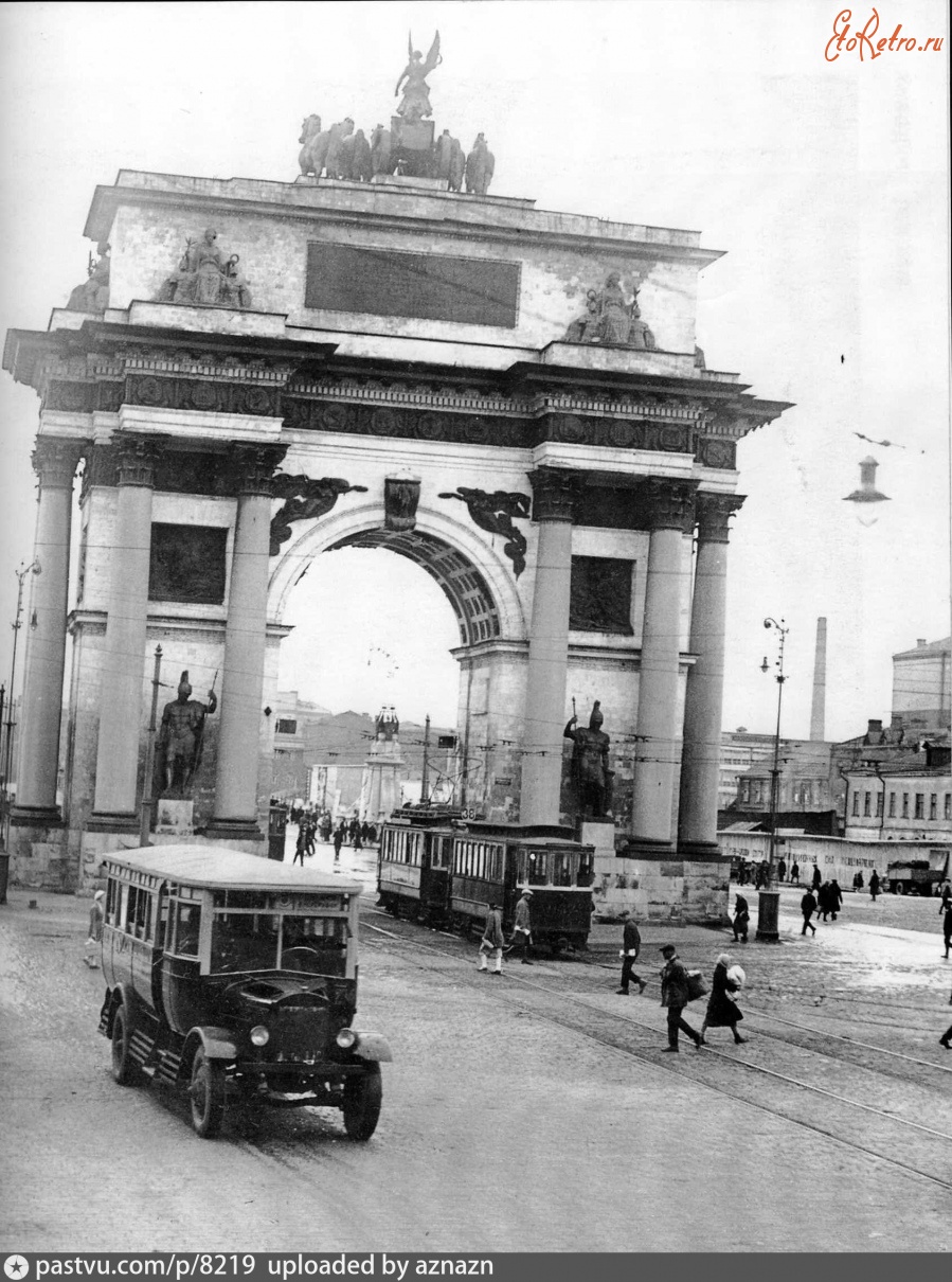 Москва - Триумфальная арка 1935, Россия, Москва,