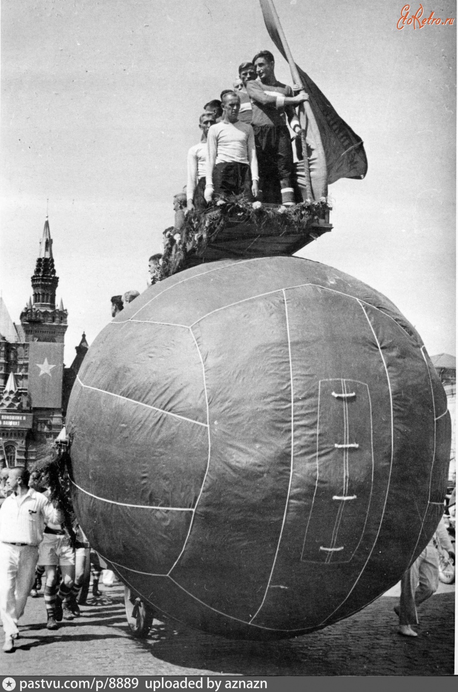 Москва - На Красной площади 1939, Россия, Москва,