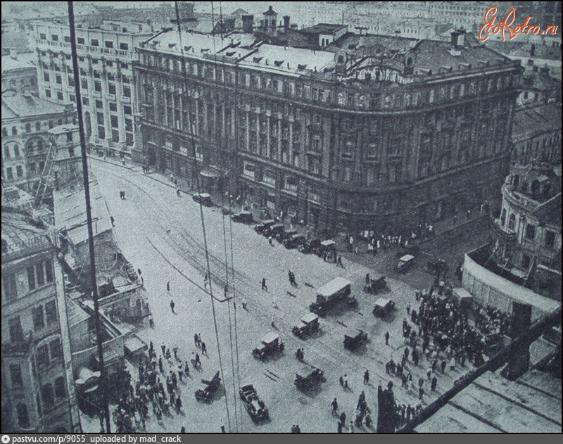 Москва - Площадь Охотный ряд 1934, Россия, Москва,
