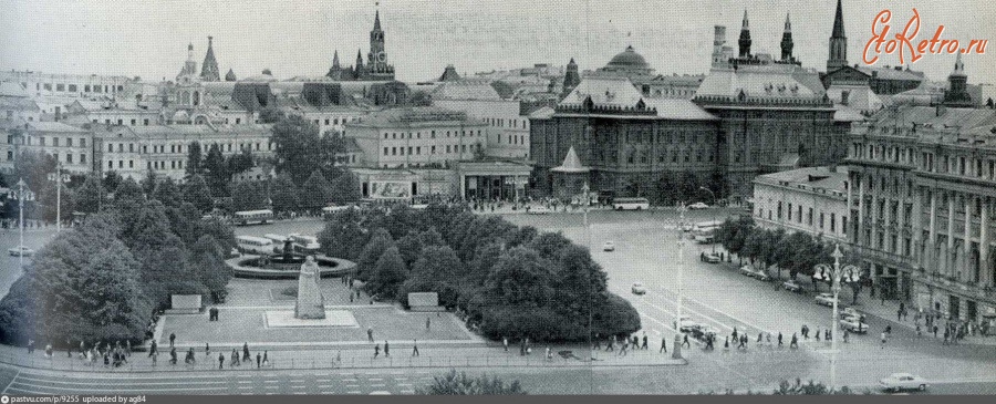 Москва - проспект Маркса 1966, Россия, Москва,