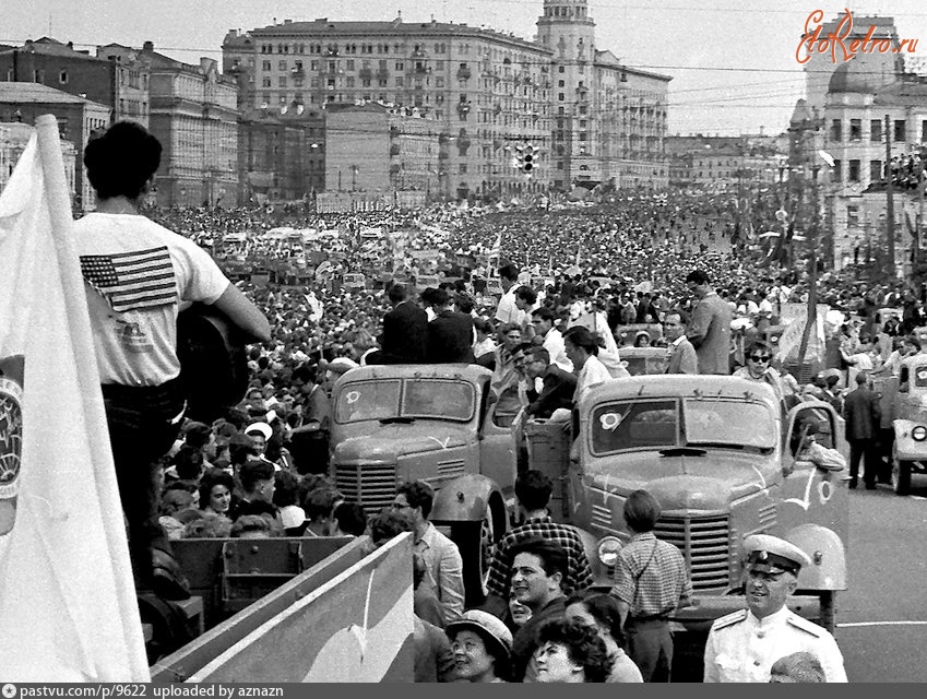 Москва - Шестой Всемирный фестиваль молодежи и студентов 1957, Россия, Москва,