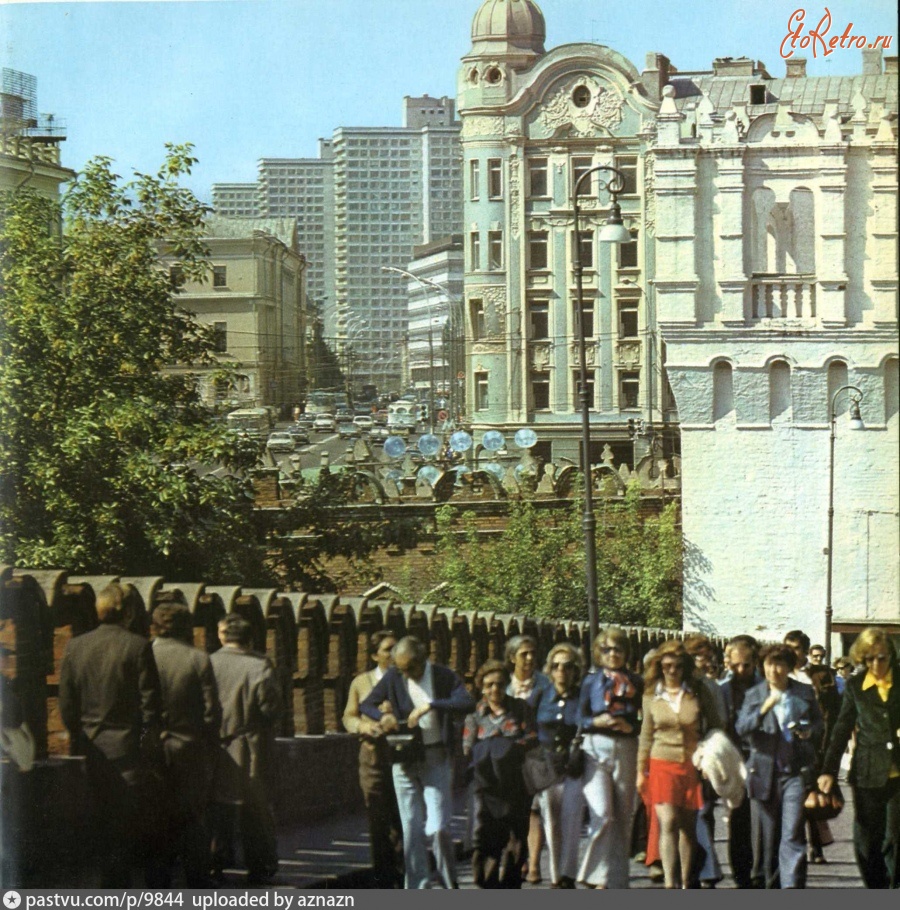 Москва - У Кутафьей башни 1973—1974, Россия, Москва,