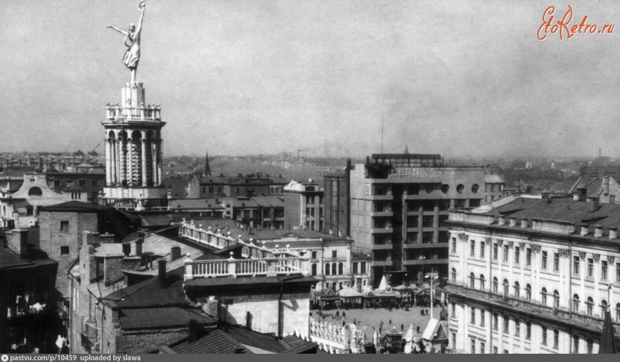 Москва - Дом под юбкой 1940—1950, Россия, Москва,