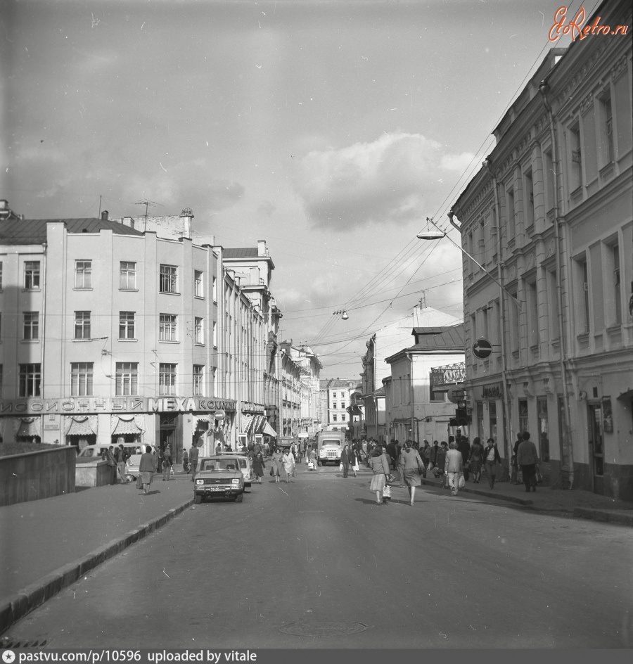 Москва - Столешников переулок 1982, Россия, Москва,