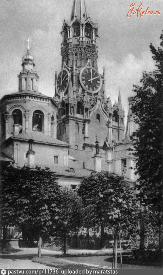 Москва - Двор Вознесенского монастыря 1906—1914, Россия, Москва,