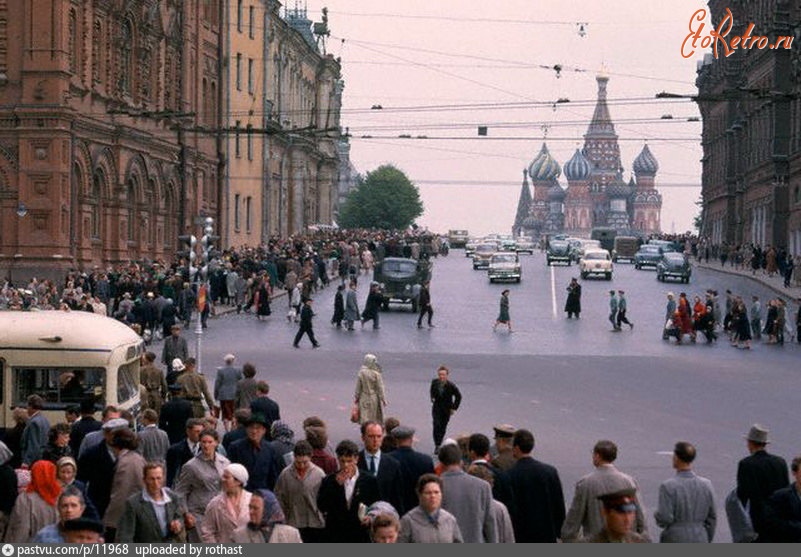 Москва - Исторический проезд 1961, Россия, Москва,