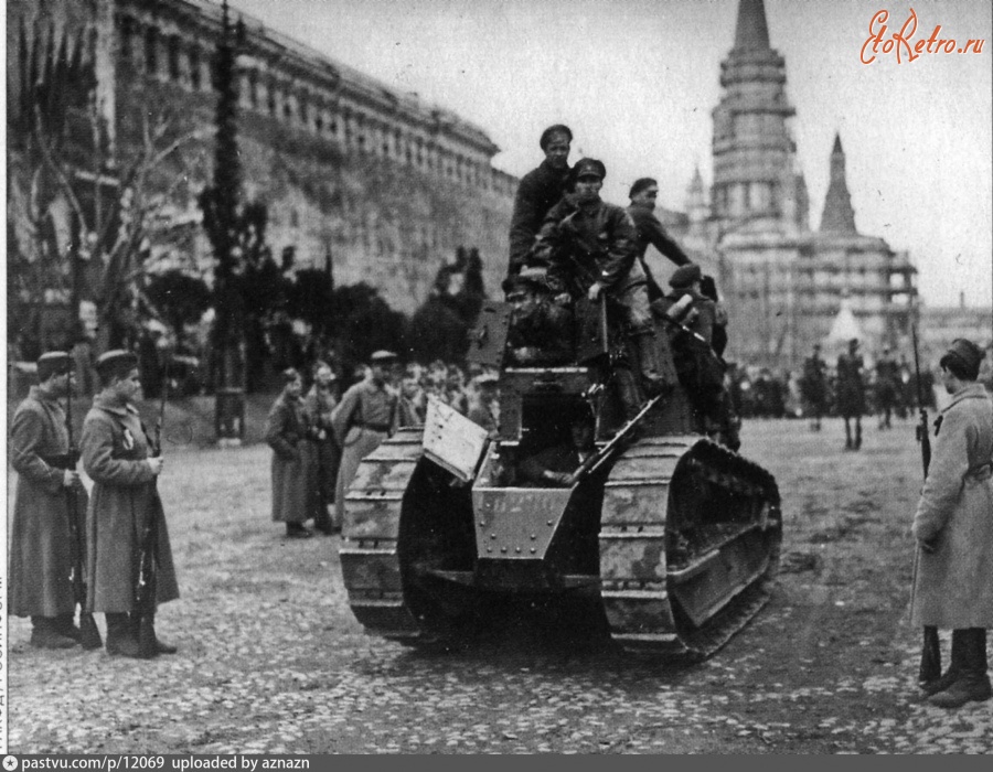 Москва - На Красной площади 1919, Россия, Москва,