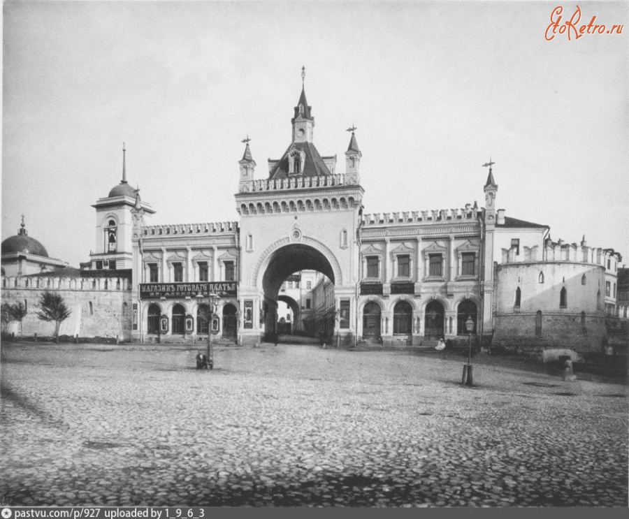 Москва - Третьяковский проезд в Китай-город 1884,