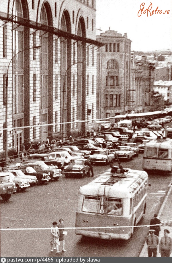 Москва - Пушечная улица 1968, Россия, Москва,
