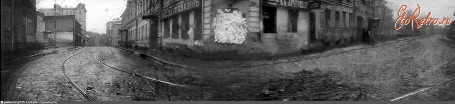 Москва - Угол улиц Дурова и Гиляровского 1961, Россия, Москва,