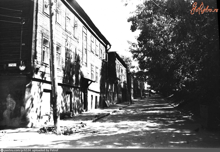 Москва - 1-й Лаврский переулок 1977, Россия, Москва,