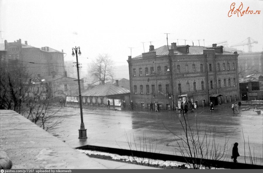 Москва - Институтский переулок 1950—1960, Россия, Москва,