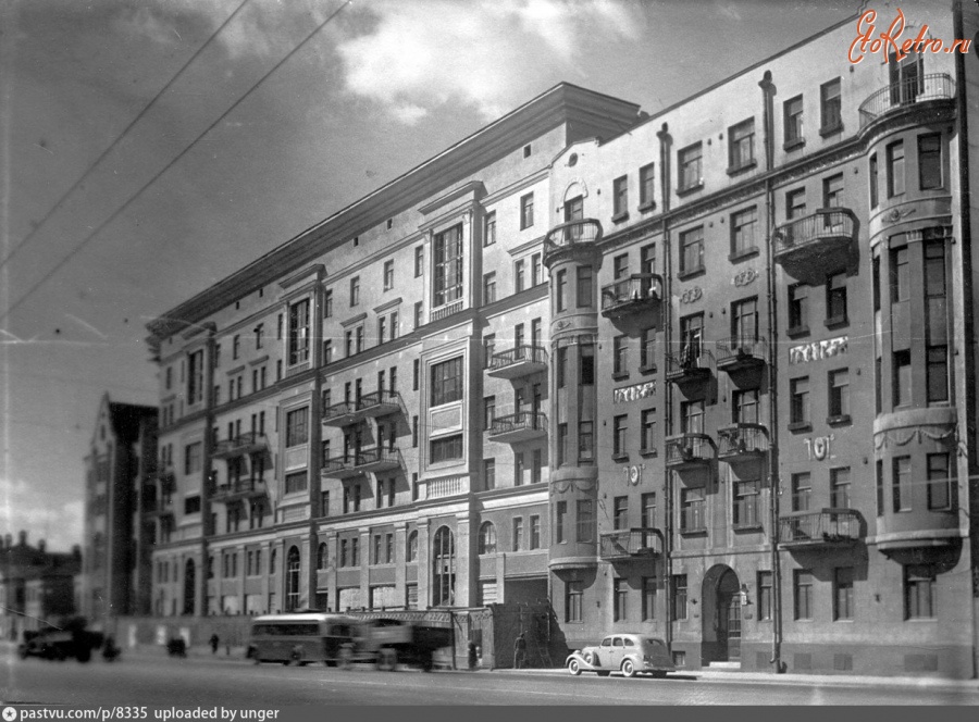 Москва - 1-я Мещанская улица, дома 45-47 1940, Россия, Москва,