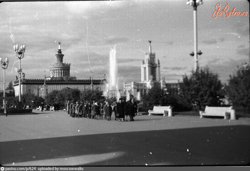 Москва - ВДНХ 1954—1956, Россия, Москва,