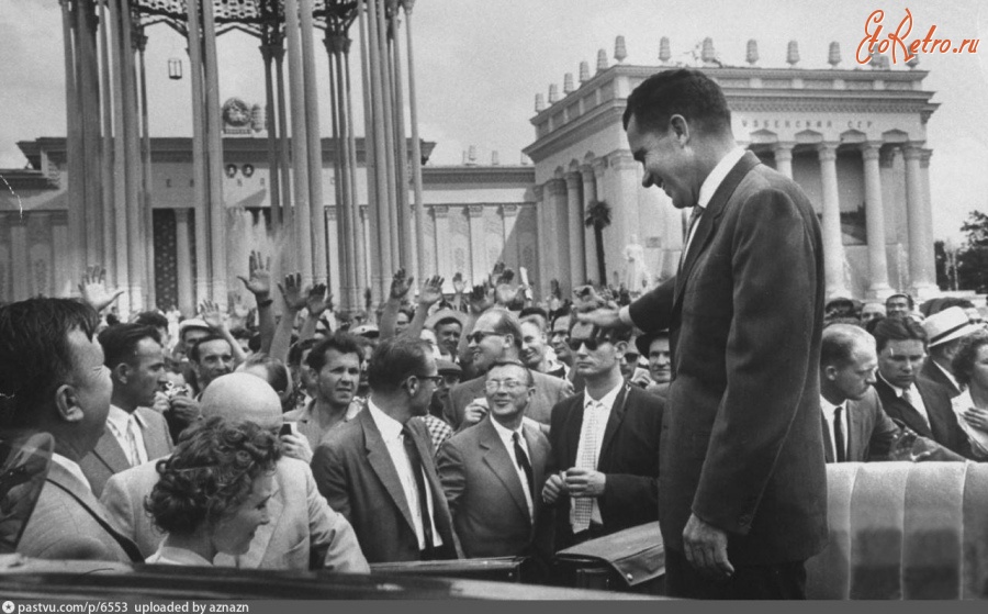 Москва - Ричард Никсон на ВДНХ 1959, Россия, Москва,