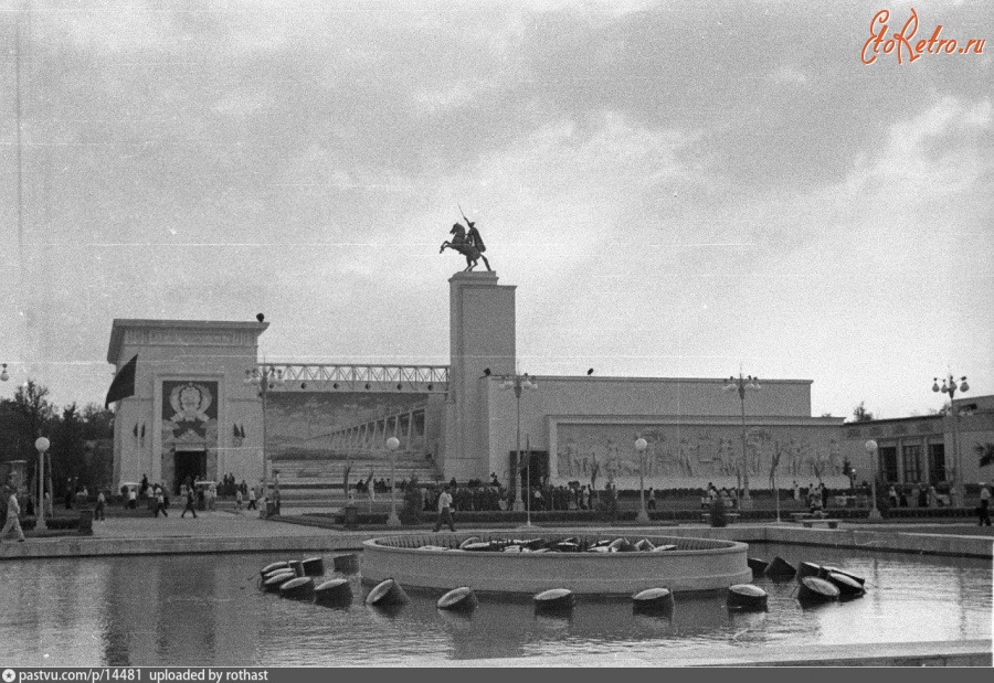 Москва - ВСХВ. Павильон Поволжья 1939, Россия, Москва,