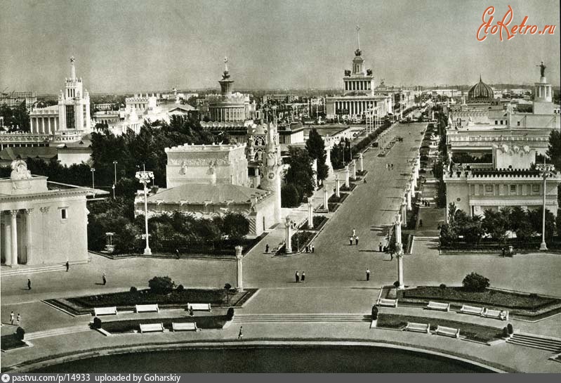 Москва - ВДНХ 1953—1954, Россия, Москва,