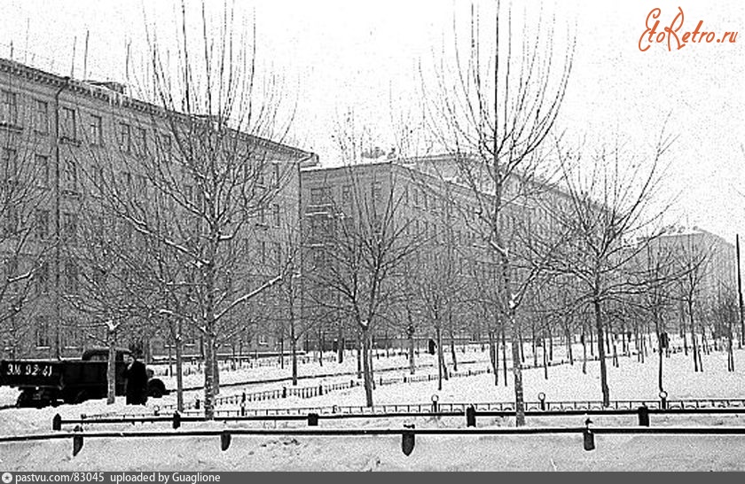 Москва - Зима в Сталинском районе