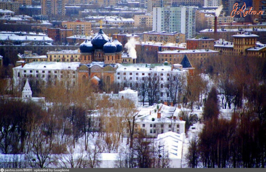 Москва - Зимняя мозаика. Вид из гостиницы Измайлово