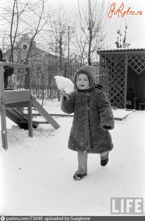 Москва - Ой, снег-снежок... У детского сада в Измайлове