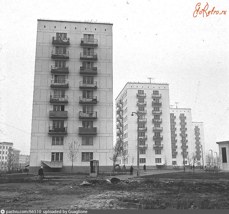 Москва - Комплекс новых домов на 9-й Парковой улице