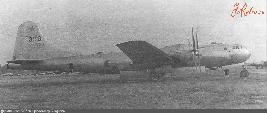 Москва - В-29 на Измайловском аэродроме