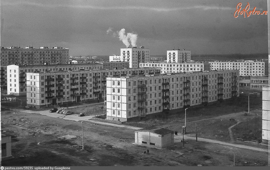Москва - Территория Измайловского аэродрома вскоре после застройки. Фото №1