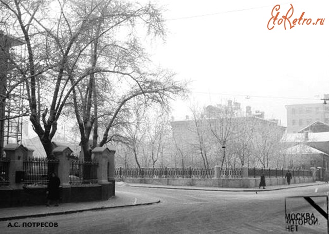 Москва - Малая Никитская (бывшая ул. Качалова), 1961-1962 гг.