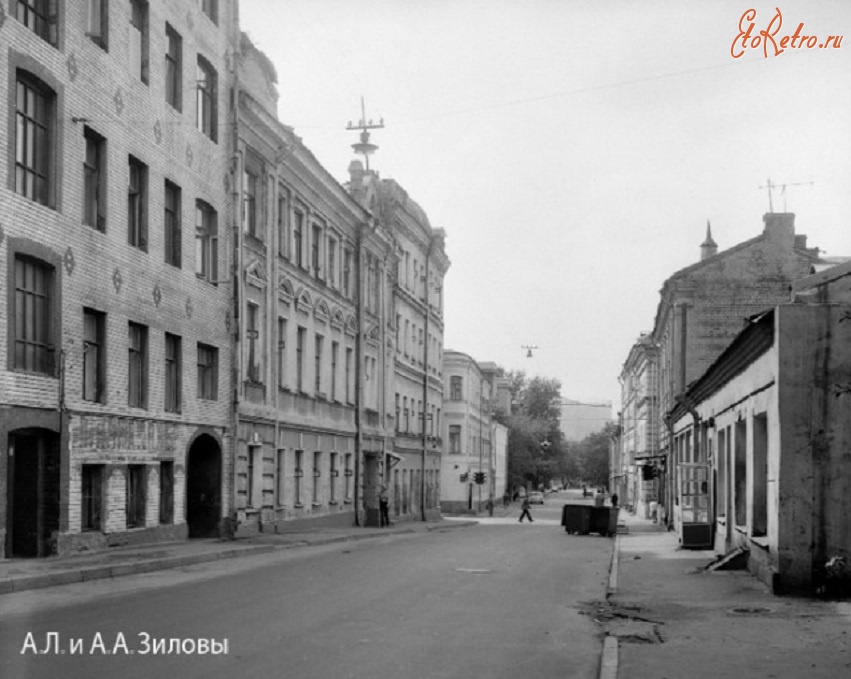 Москва - Большой Сухаревский переулок в 1980 году