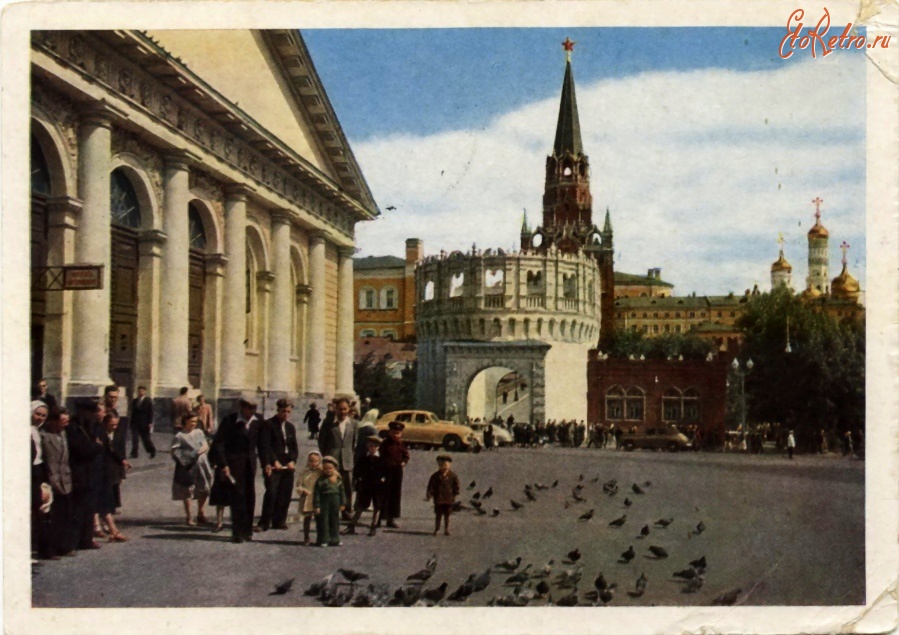 Москва - На Манежной площади