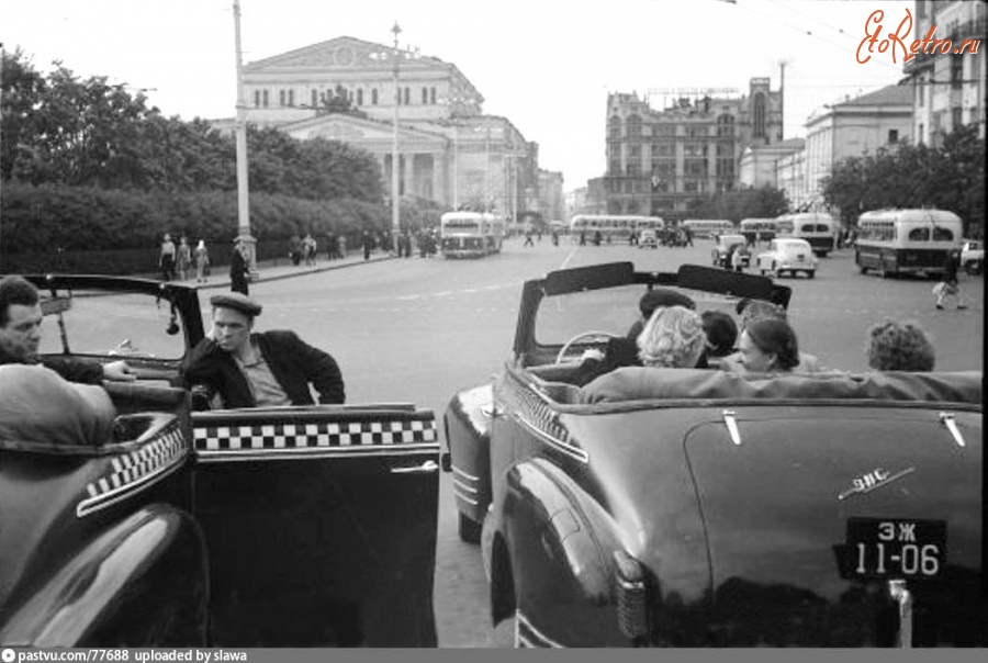 Москва - Московское такси – 50-е годы