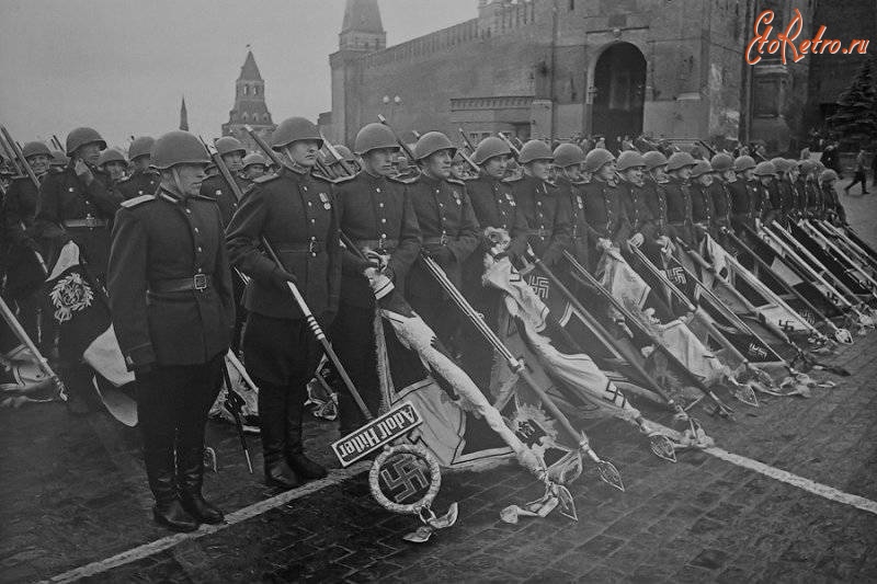 Москва - Парад Победы 24 июня 1945