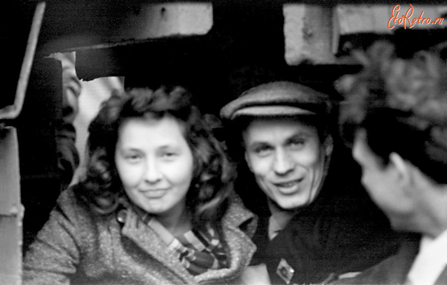 Москва - Москва. Встреча Гагарина Ю.А. в Москве. 14. 04. 1961.