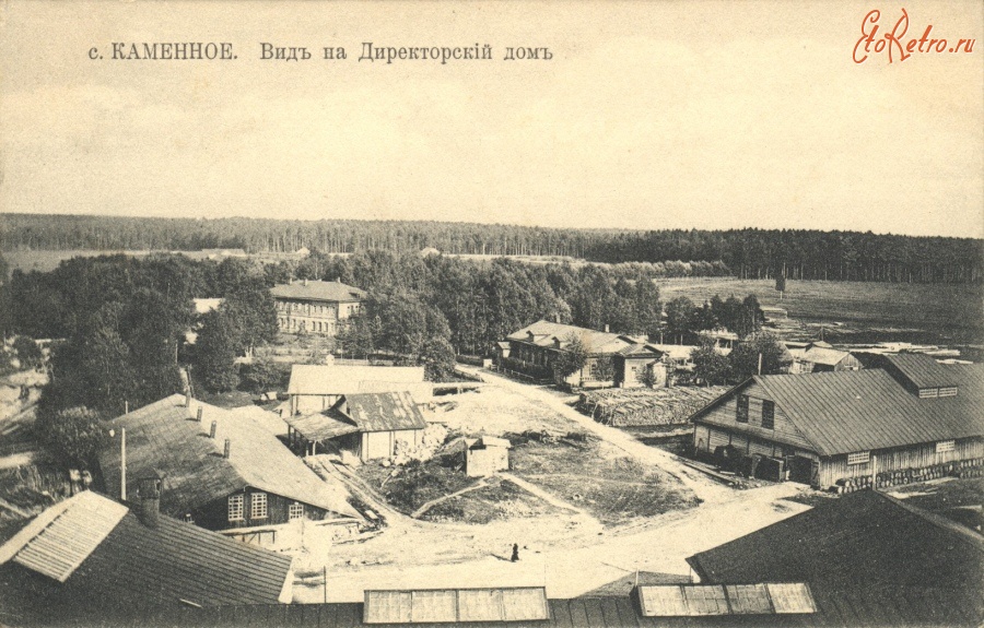 Кувшиново - село Каменное в начале XX века